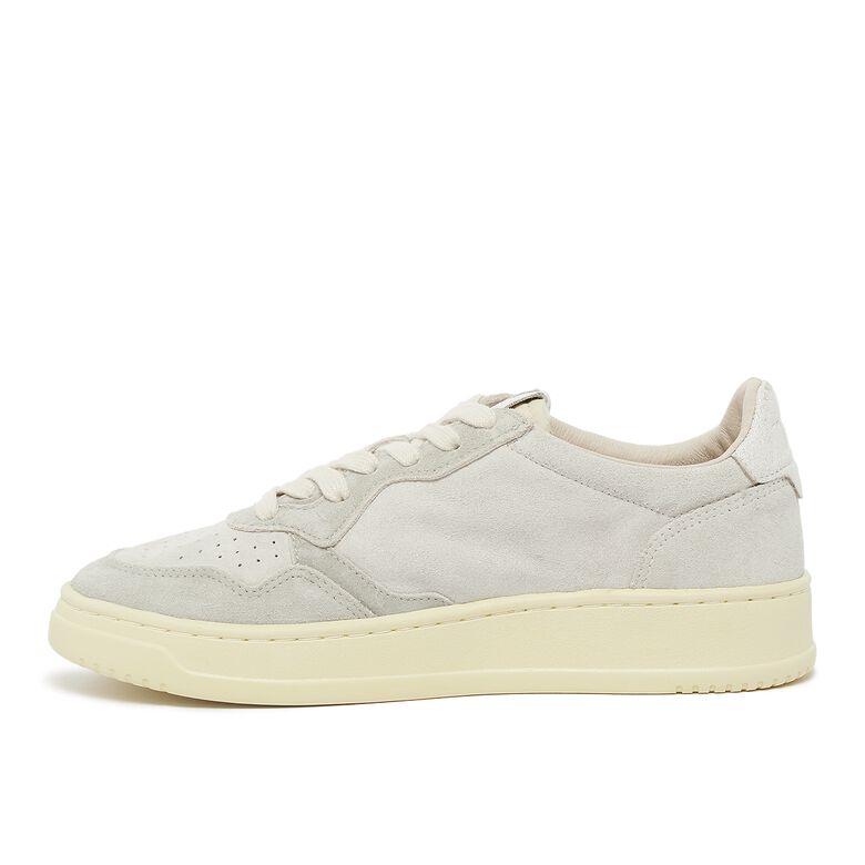 Autry Medalist Low Man XS10 mixsuede cream/wht