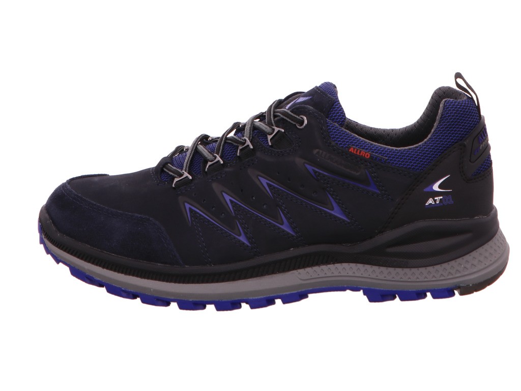 MEPHISTO Freizeit Schnürer blau Rake Off Tex