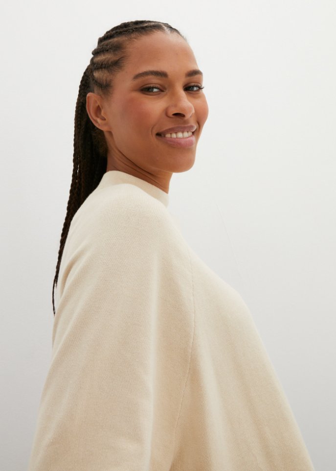 Pullover mit Stehkragen