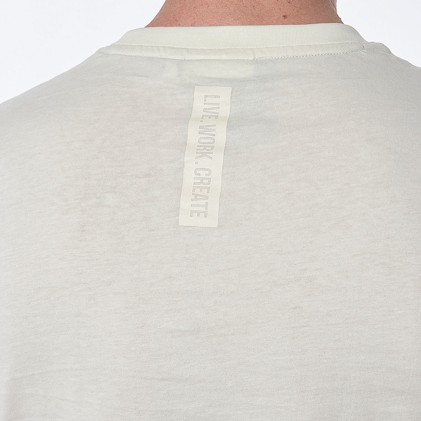 CORTO  T-shirt beige tête de mort Homme en  100% coton bio