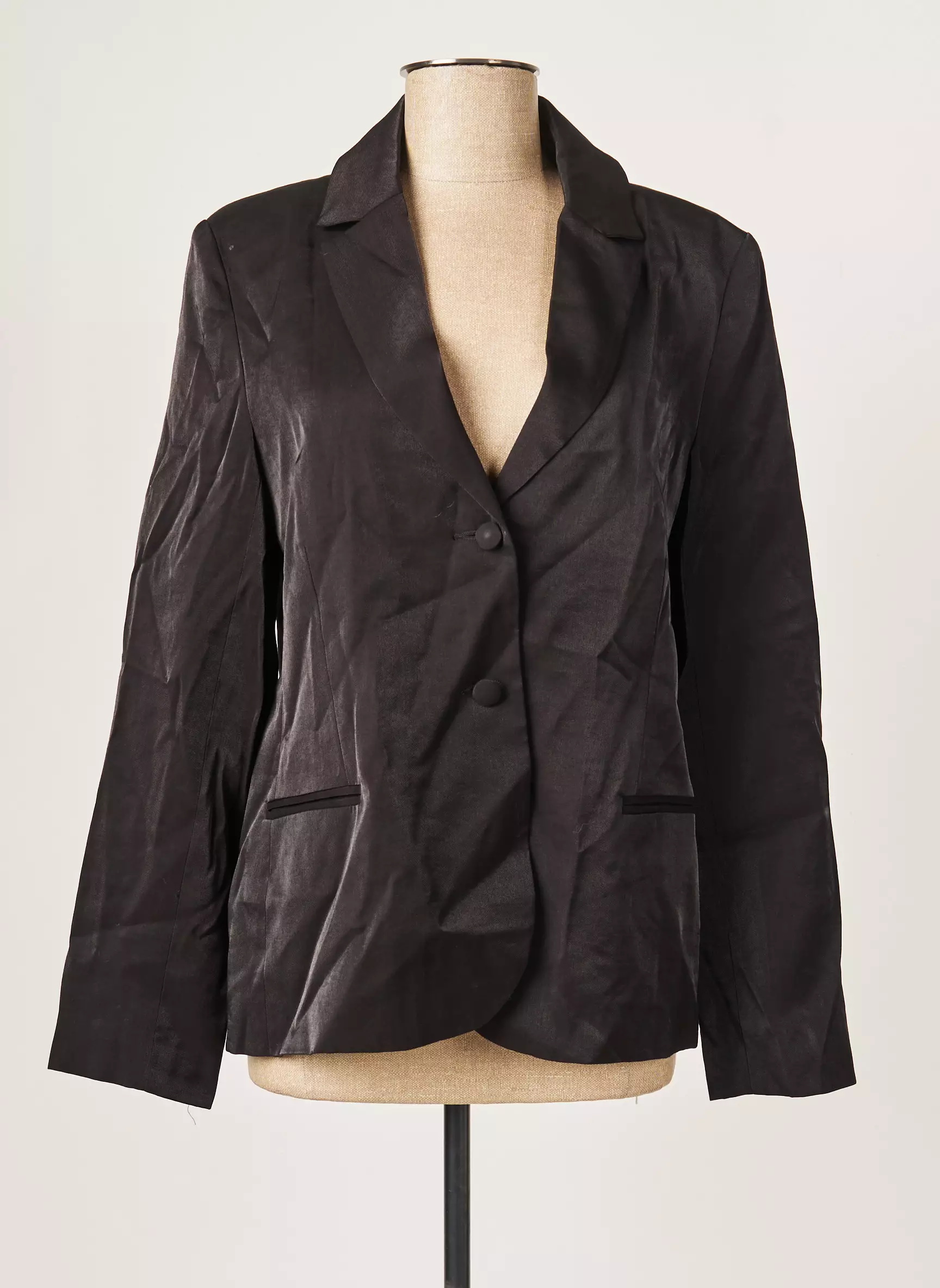 Yuka Blazers Femme couleur noir