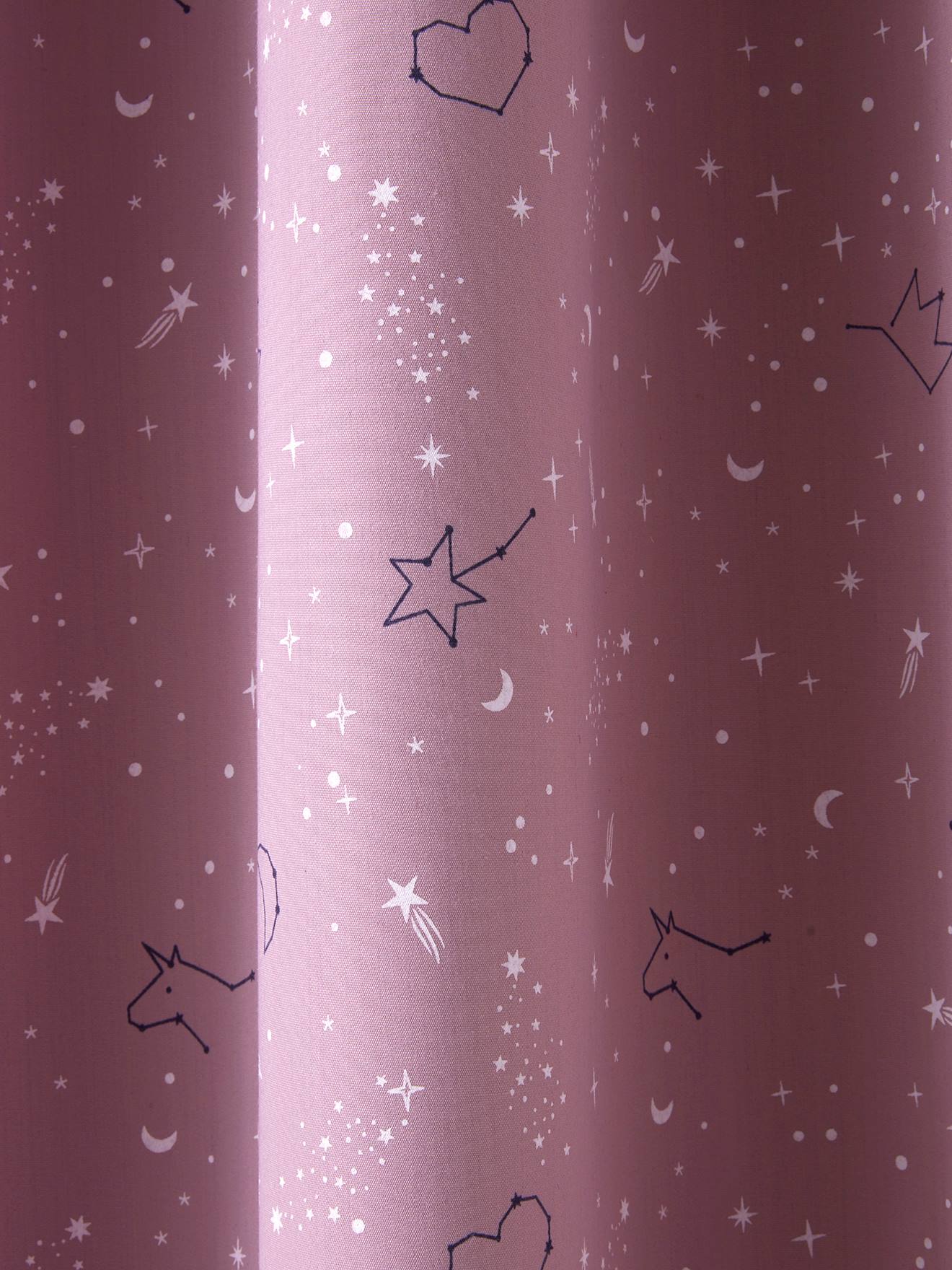 Rideau occultant MISS CONSTELLATION parme foncé