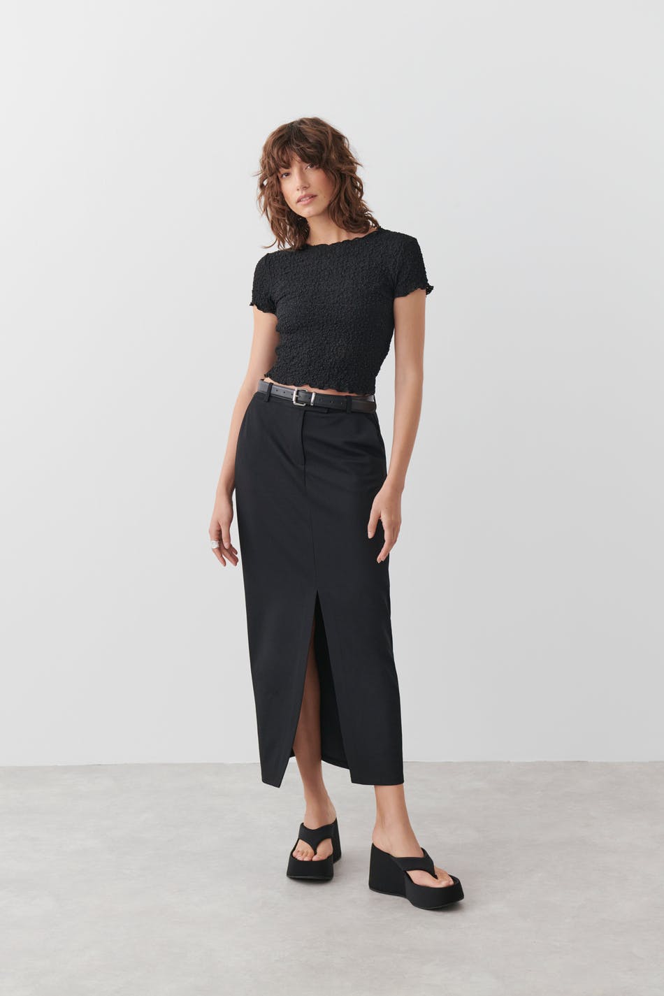 Tailored skirt