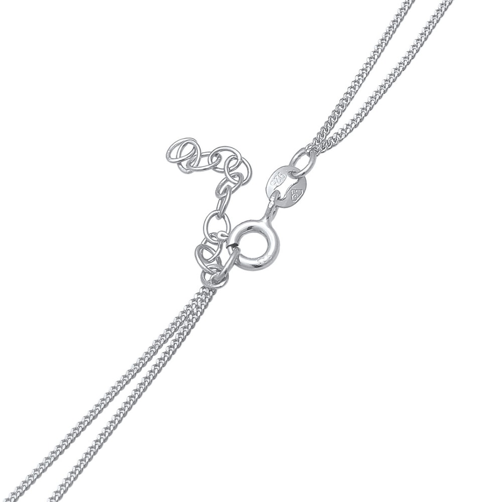 Elli Elli Collier Pendentif Œil maléfique pendentif pour dames Tendance avec cristaux  collier