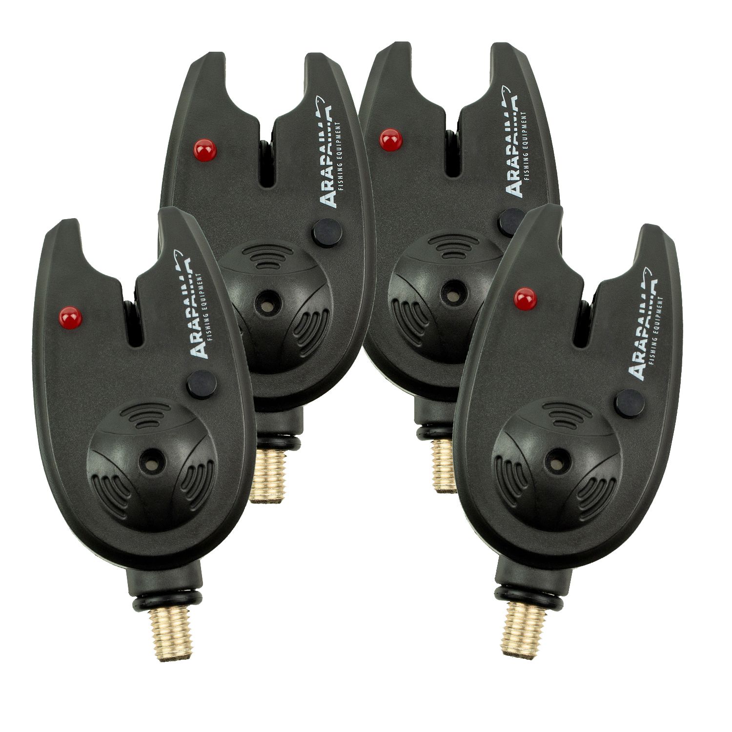 Arapaima Fishing Equipment 4-er Set elektronischer Bissanzeiger