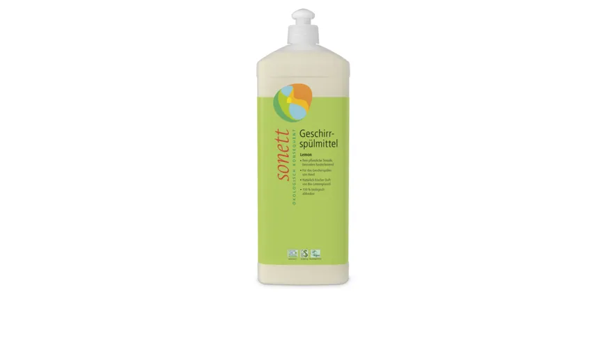 sonett Geschirrspülmittel Lemon Bio 1 L 1 l