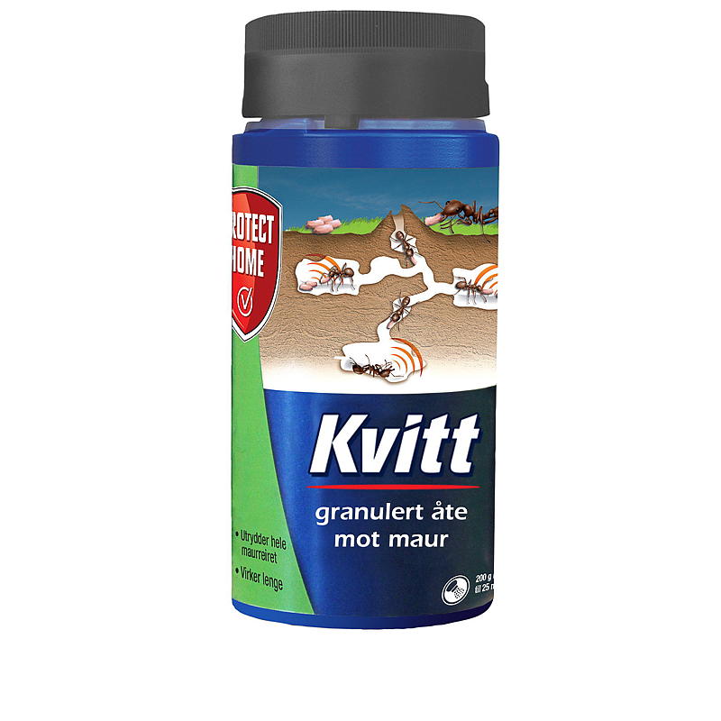 Protect Home Åte mot maur 200 g granulert, Kvitt