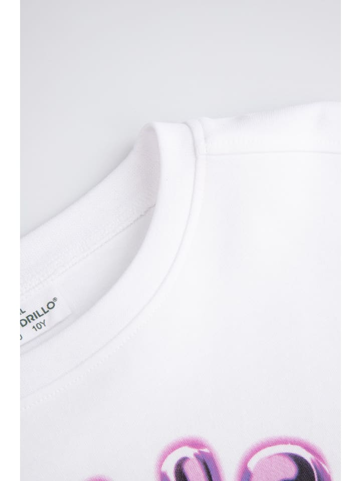 Coccodrillo Langarm-T-Shirt in weiß günstig kaufen
