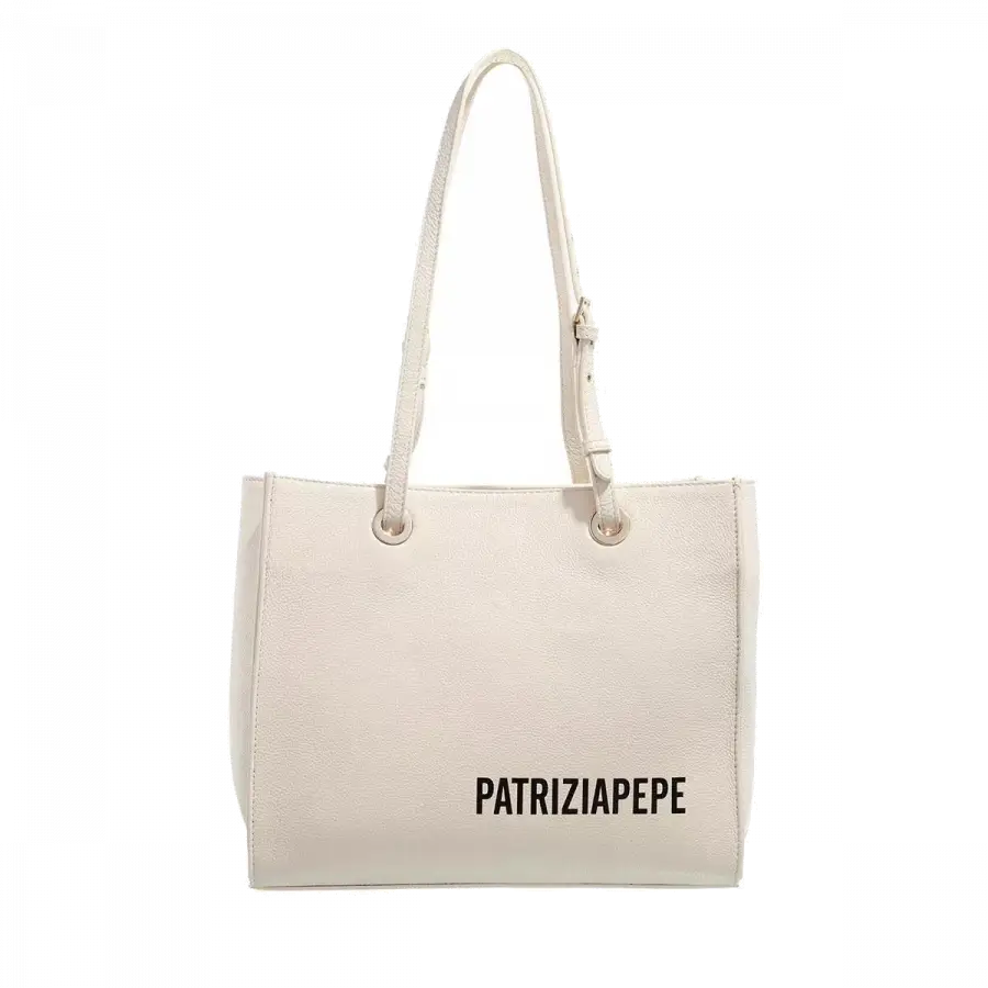 Patrizia Pepe - Patrizia Pepe Shoulder Bags Leder White - weiß
