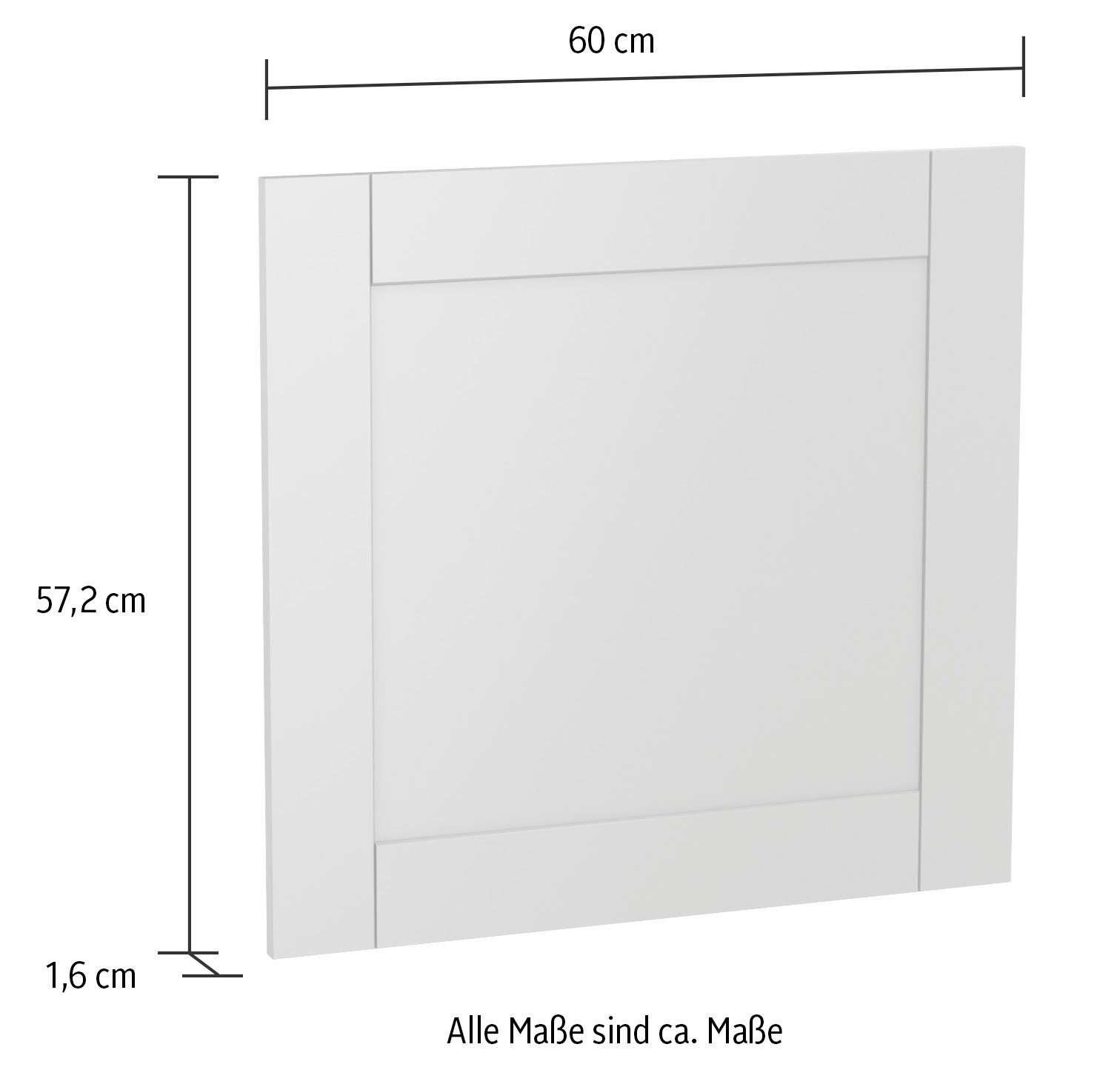 OPTIFIT Frontblende Ahus, Breite 60 cm