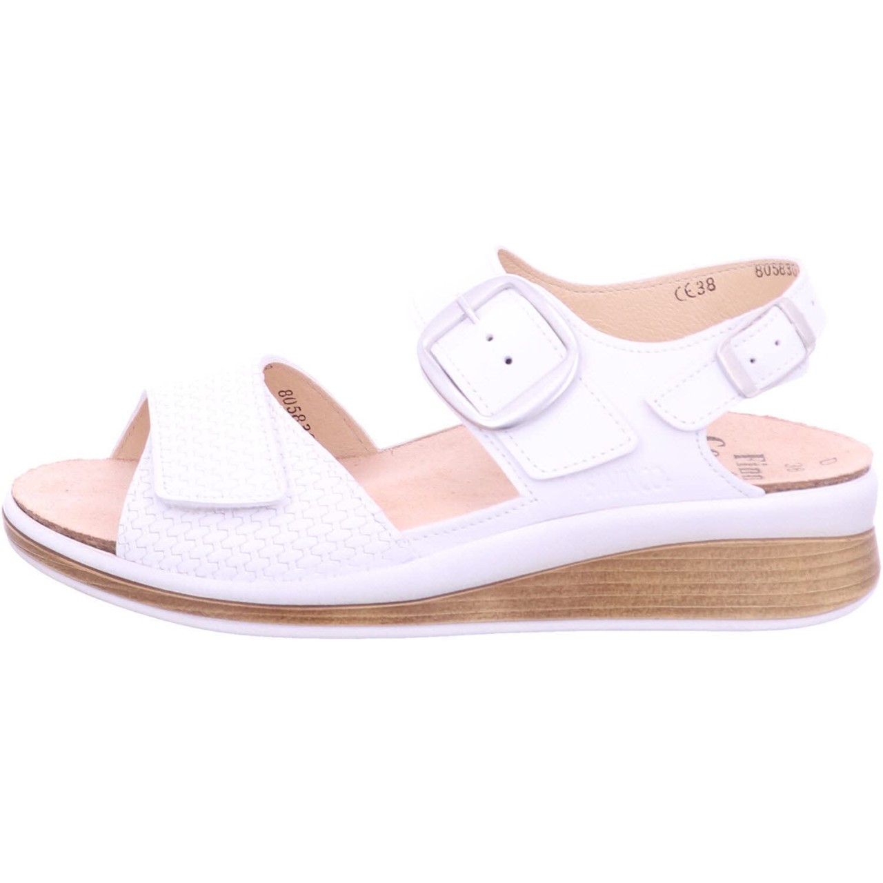 FINN COMFORT Komfort Sandalen weiss surinam