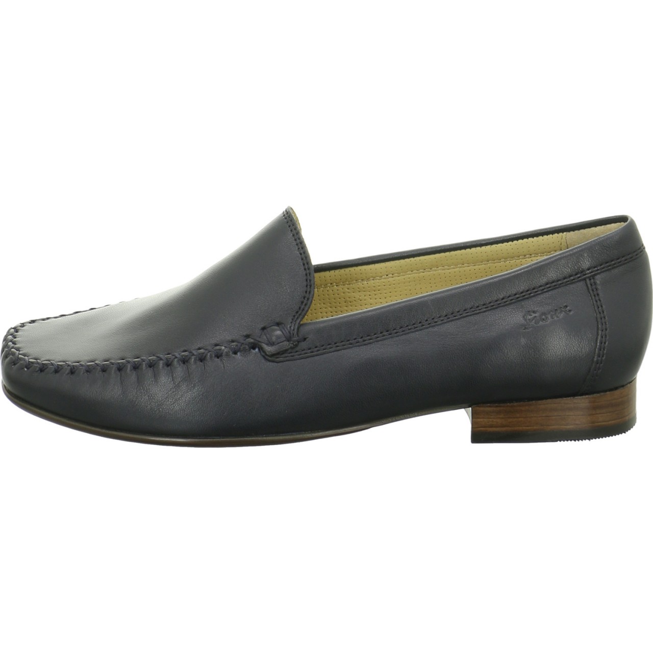 SIOUX Klassische Slipper blau Campina