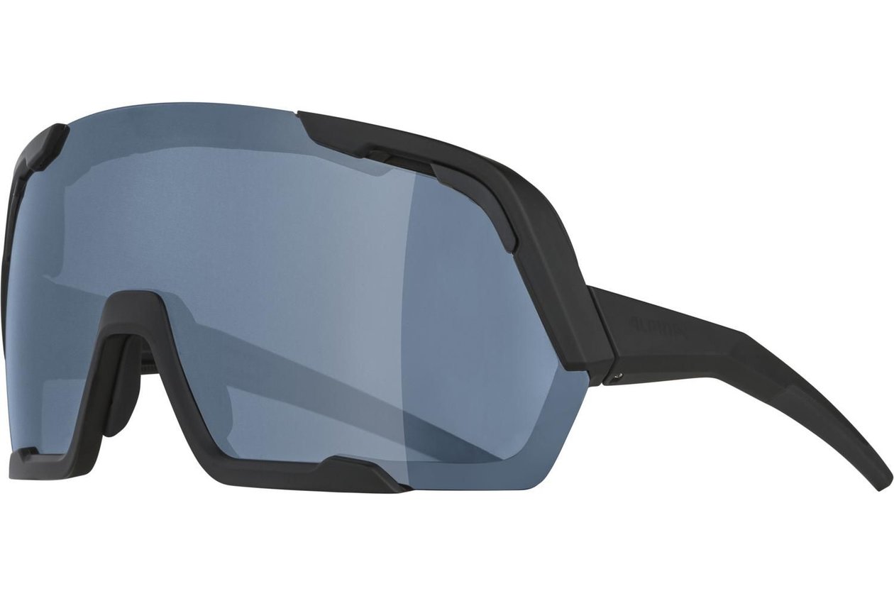 Alpina Rocket Bold all black matt / black mirror lens