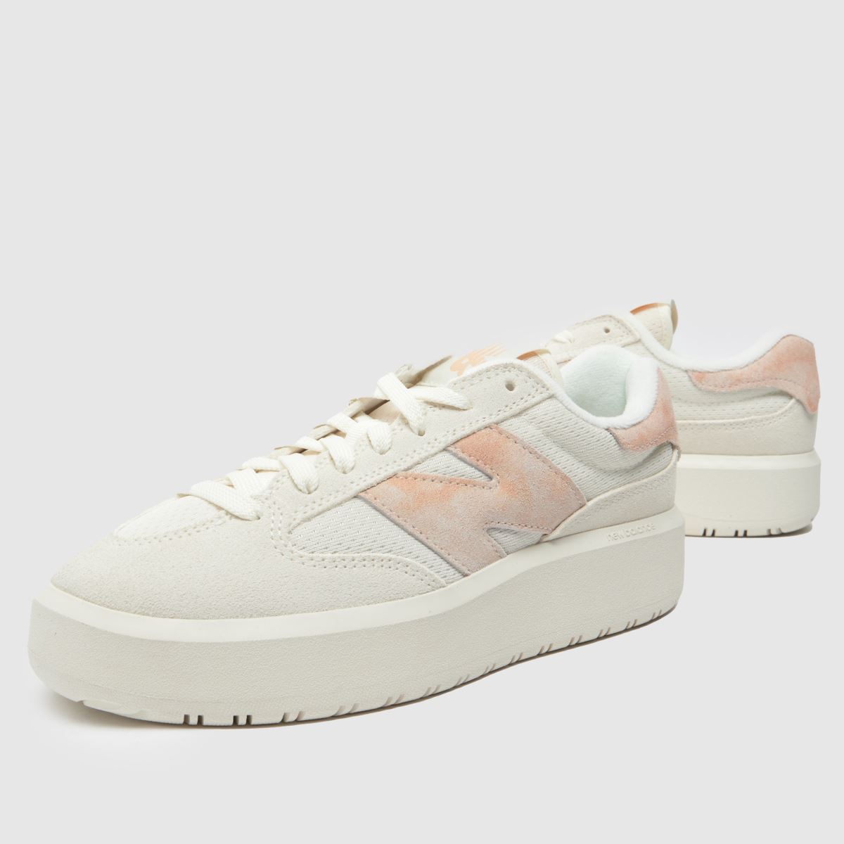 New Balance CT302 sportcipő fehér és rózsaszín színben