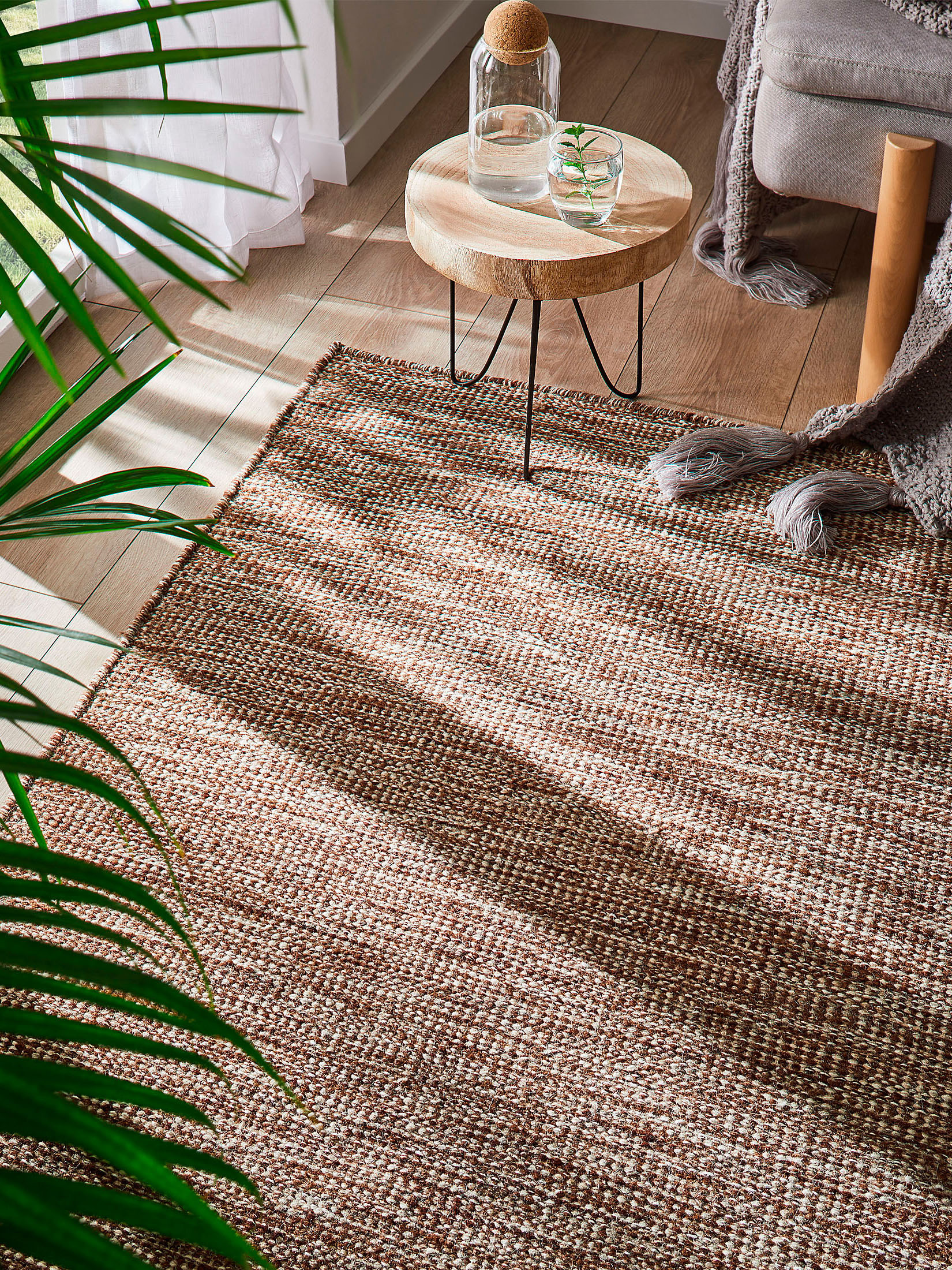 Woolweave Woll-Teppich, Sand