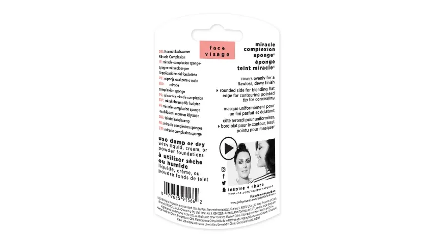 REAL TECHNIQUES Miracle Complexion Sponge