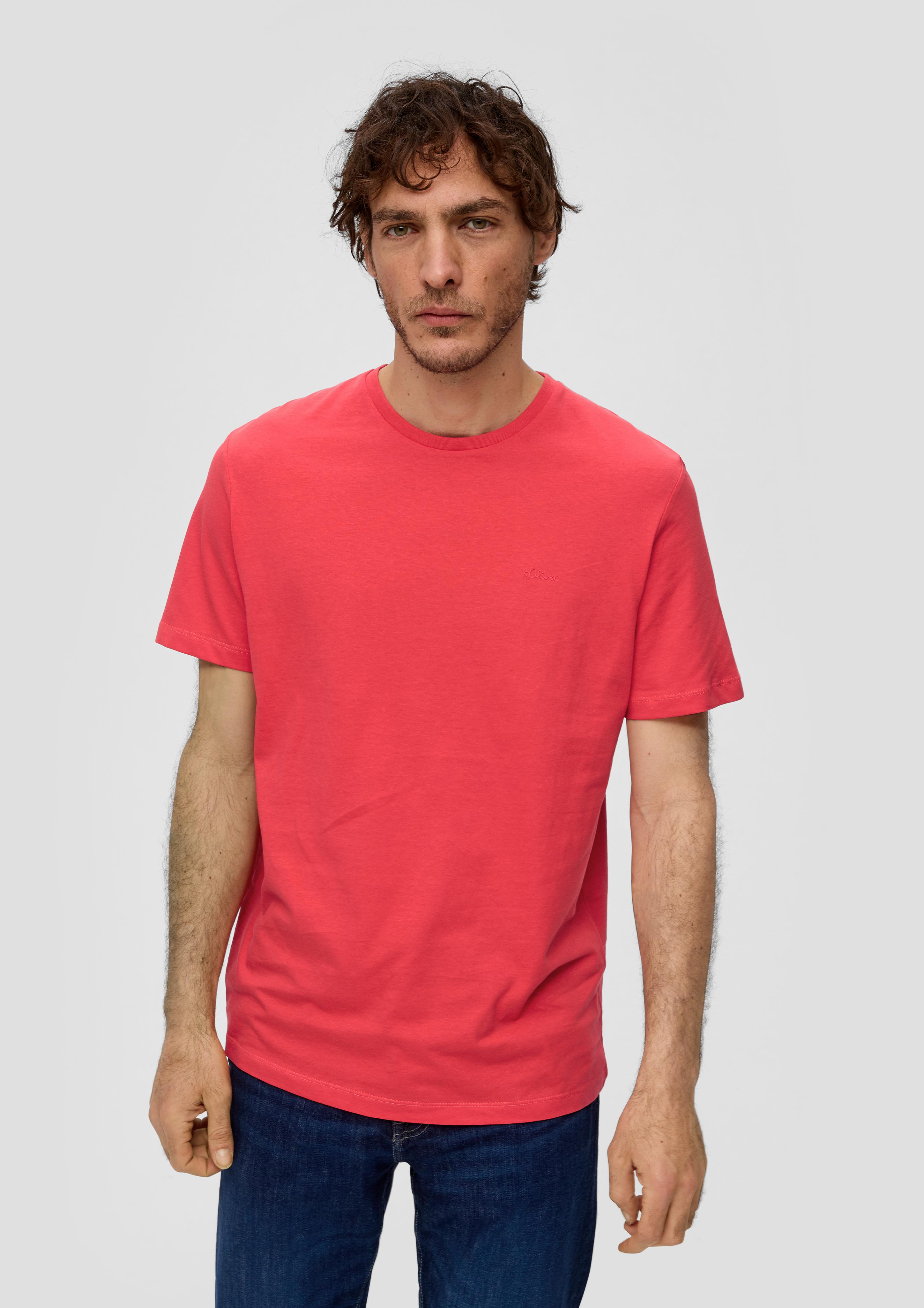 T-Shirt mit Labelprint  2141455-2507