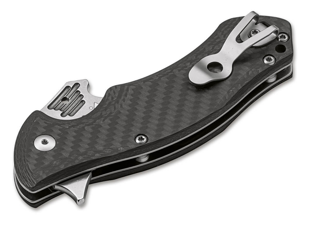 Magà Stone Washed Carbon Serrated
