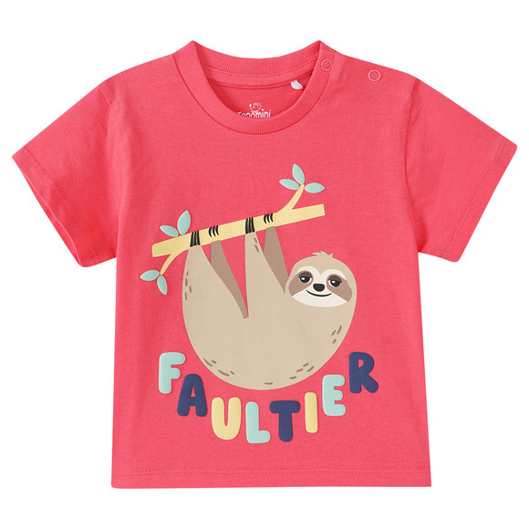 Baby T-Shirt mit Faultier-Motiv