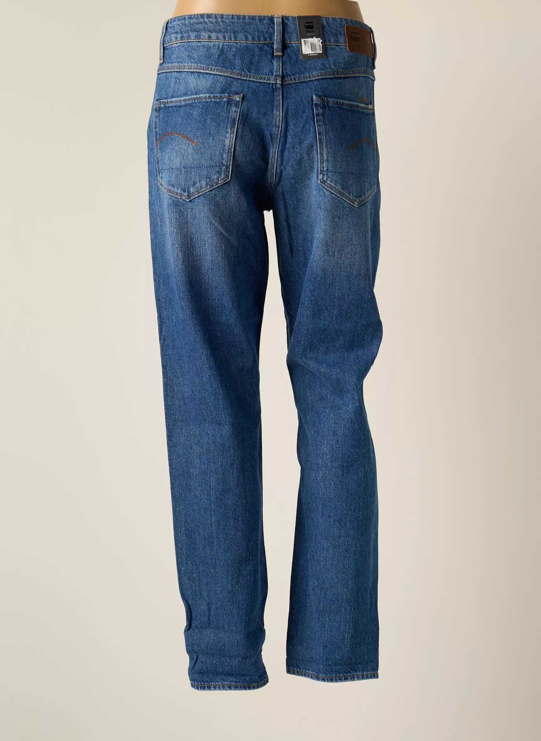 G Star Jeans Coupe Droite Homme couleur bleu