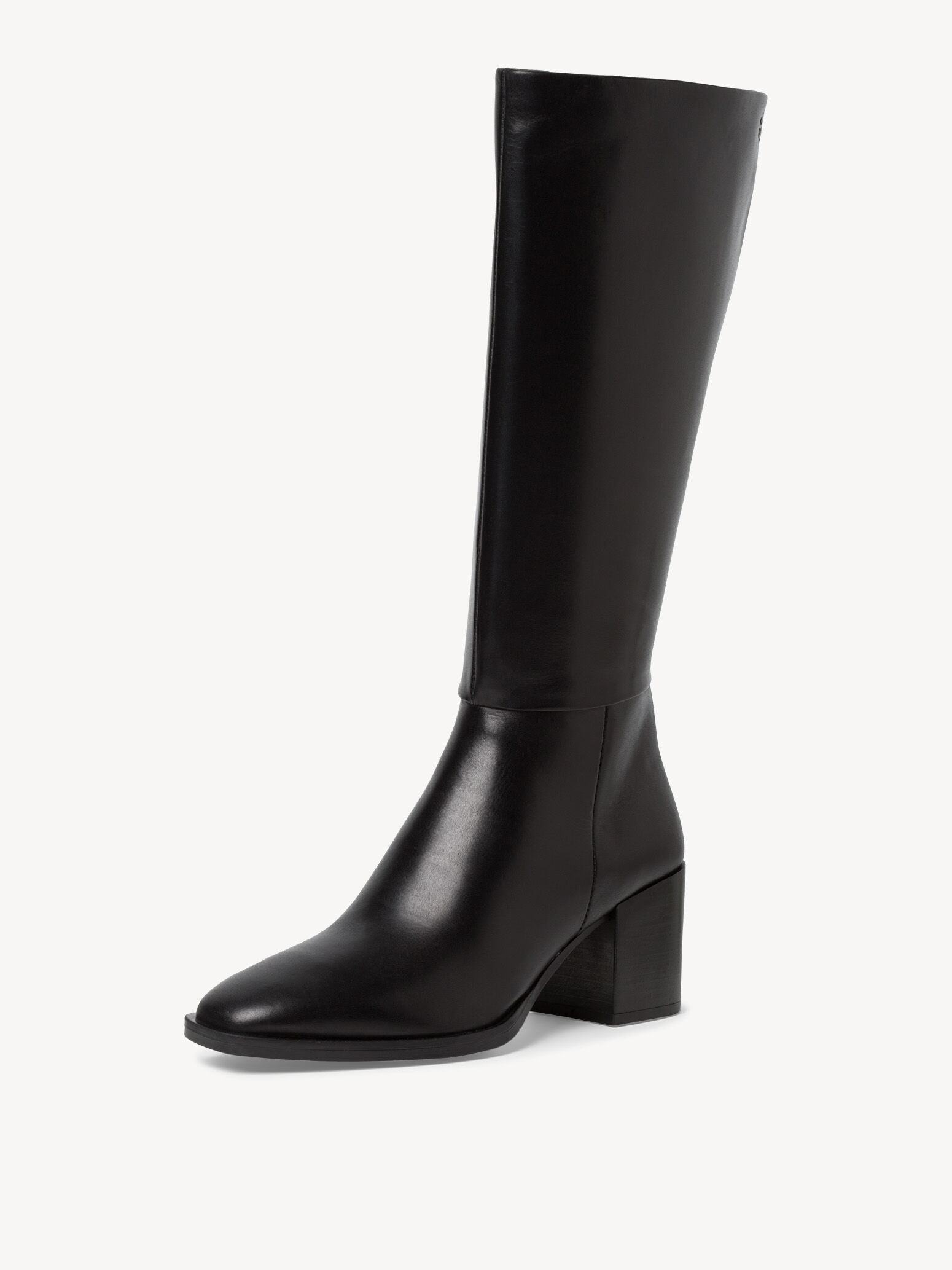 Bottes en cuir - noir