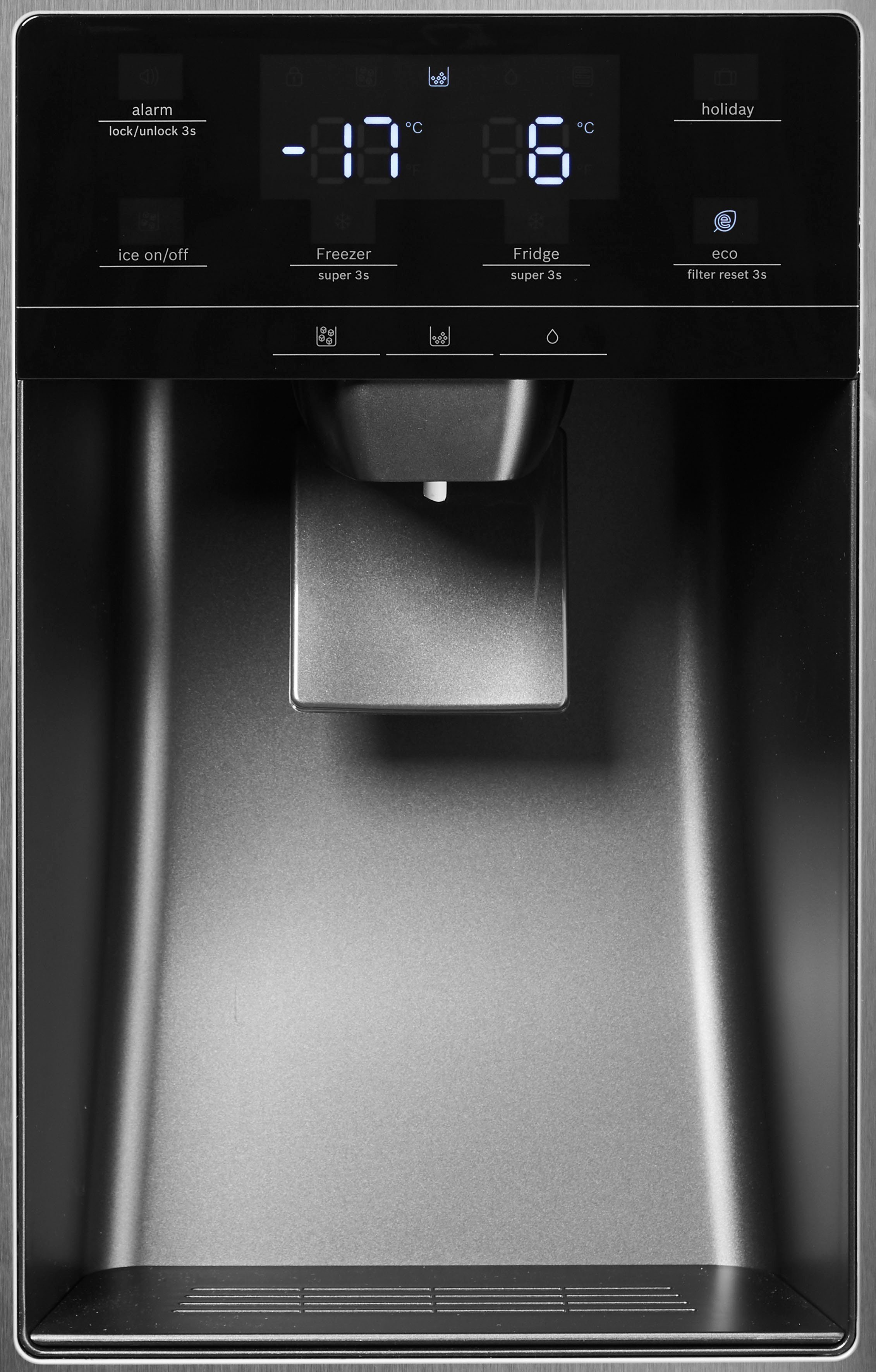 BOSCH Side-by-Side 6 KAG93AIEP, 178,7 cm hoch, 90,8 cm breit