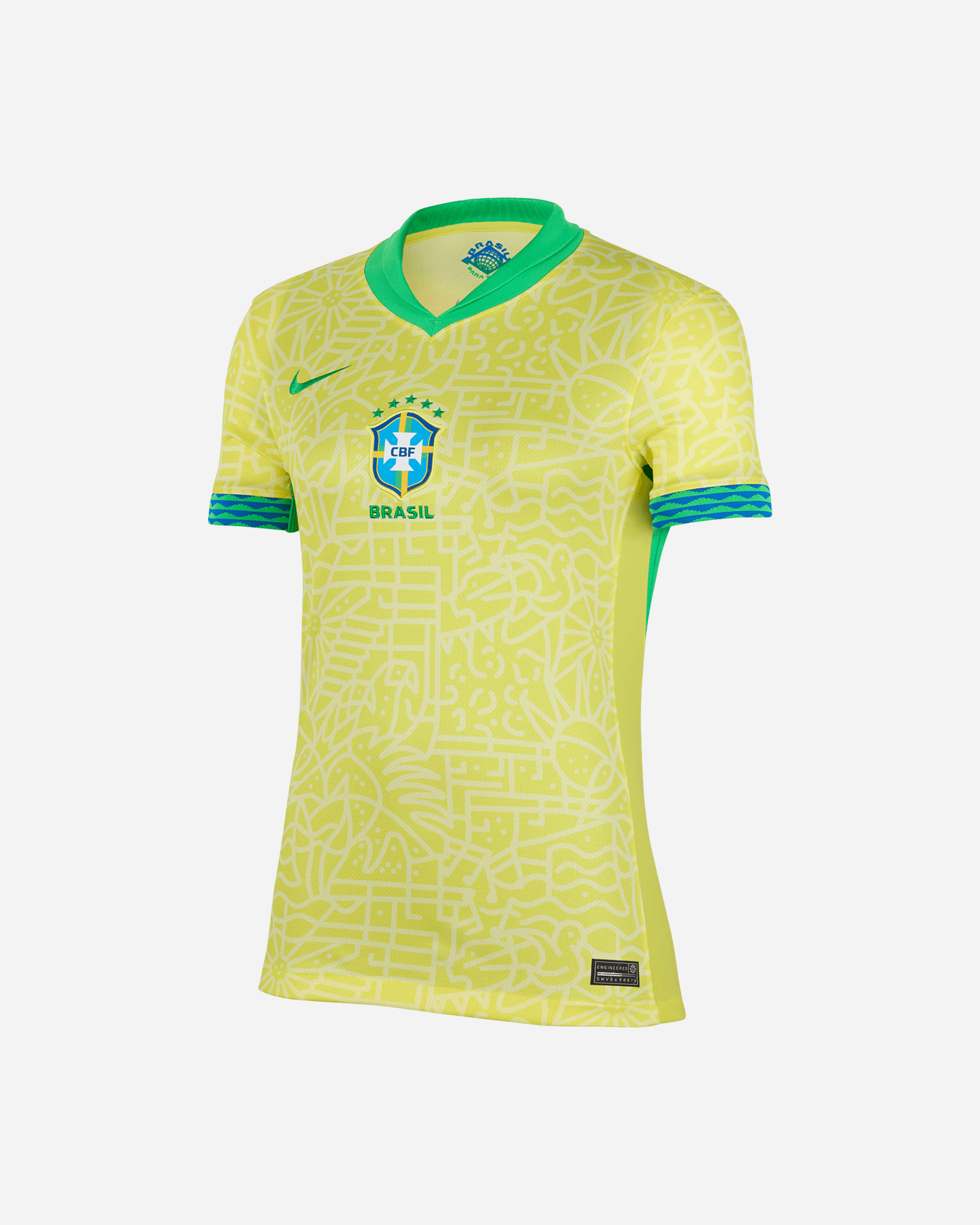 Oficjalna koszulka piłkarska Nike Dri Fit Brazil 23-24 W FJ4334-706