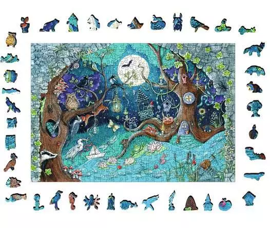 Puzzle 500 Teile - Fantasy Forest
