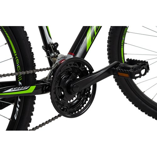 MTB-HARDTAIL MOUNTAINBIKE HARDTAIL 26 ZOLL SHARP SCHWARZ-GR?N
