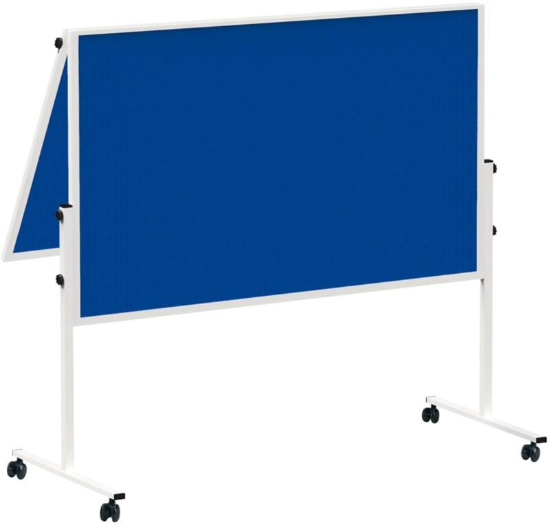 Maul MAULsolid Moderationstafel Nicht magnetisch Freistehend 129 (B) x 193,5 (H) cm Aluminium Grau