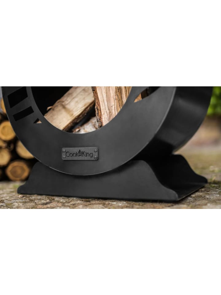 GMD Living Gartenkamin LIMA in Schwarz günstig kaufen 50 x 33 cm