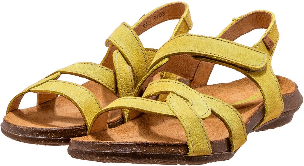 EL NATURALISTA Komfort Sandalen grün
