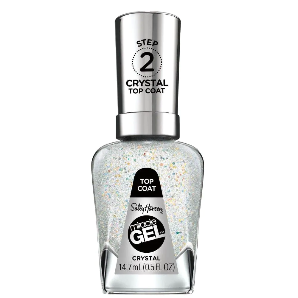 Sally Hansen Miracle Gel Top Coat Crystal viršutinis sluoksnis 14,7 ml