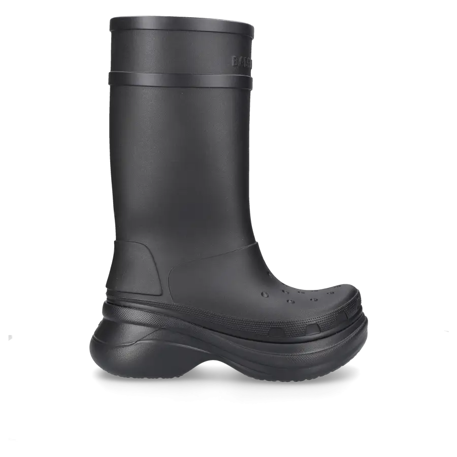 Balenciaga - Gummistiefel Crocs Gummi - schwarz