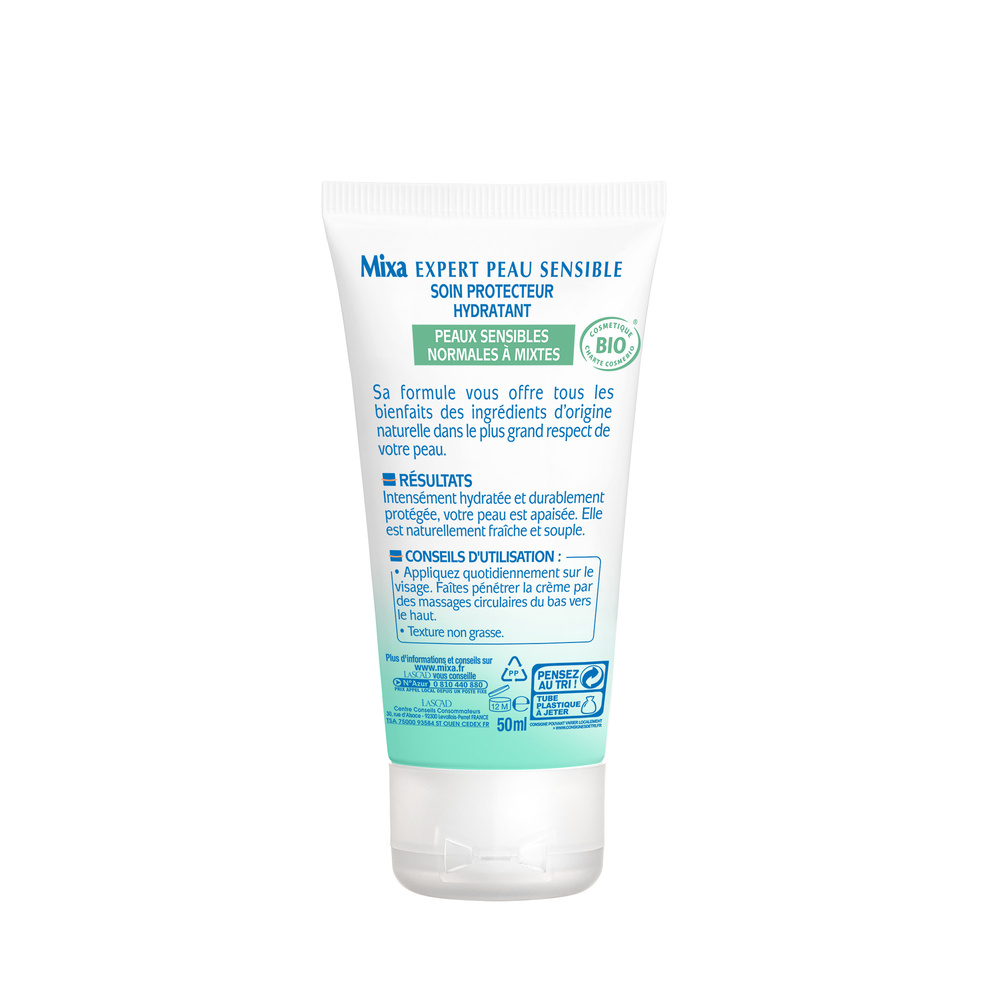 mixa Bio Soin Visage Protecteur Hydratant au thévert Bio