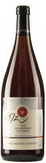 2021 Heilbronner Stiftsberg Trollinger mit Lemberger halbtrocken 1,0 L - Weingut Volz