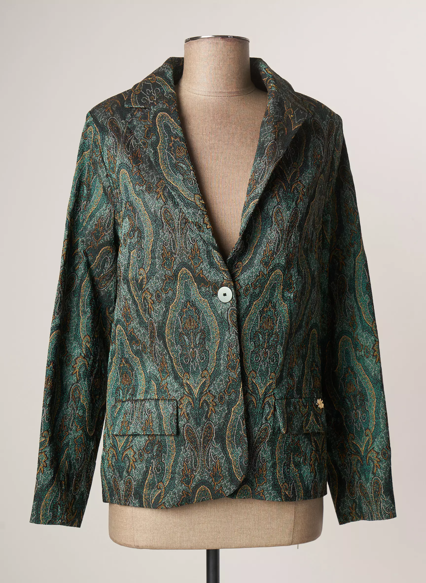 Le Petit Baigneur Blazers Femme couleur vert