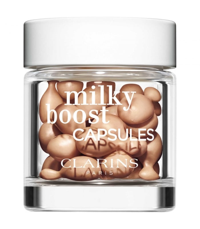 Clarins-MILKY BOOST CAPSULES-Eclat et nutrition 94% d’ingrédients d’origine naturelle