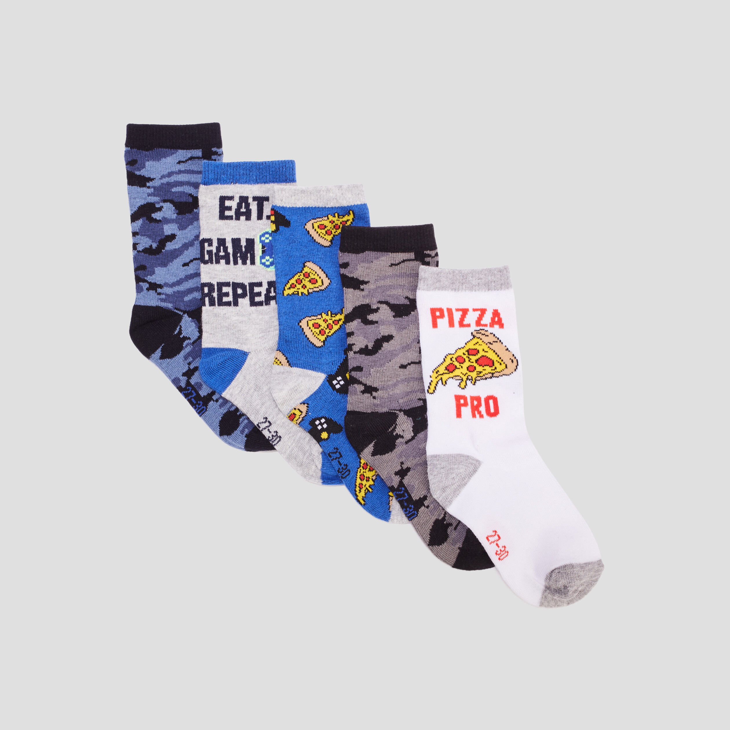 Lot 5 paires chaussettes multicolore garçon | La Halle