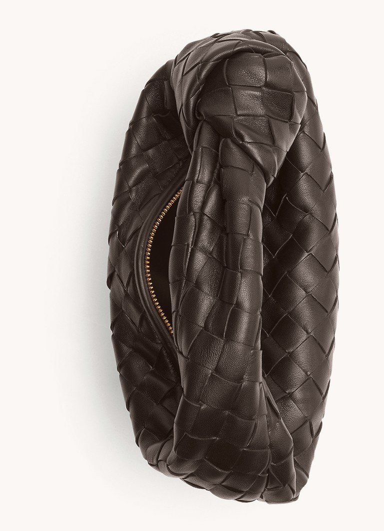 Mini torebka Bottega Veneta Jodie ze skóry jagnięcej