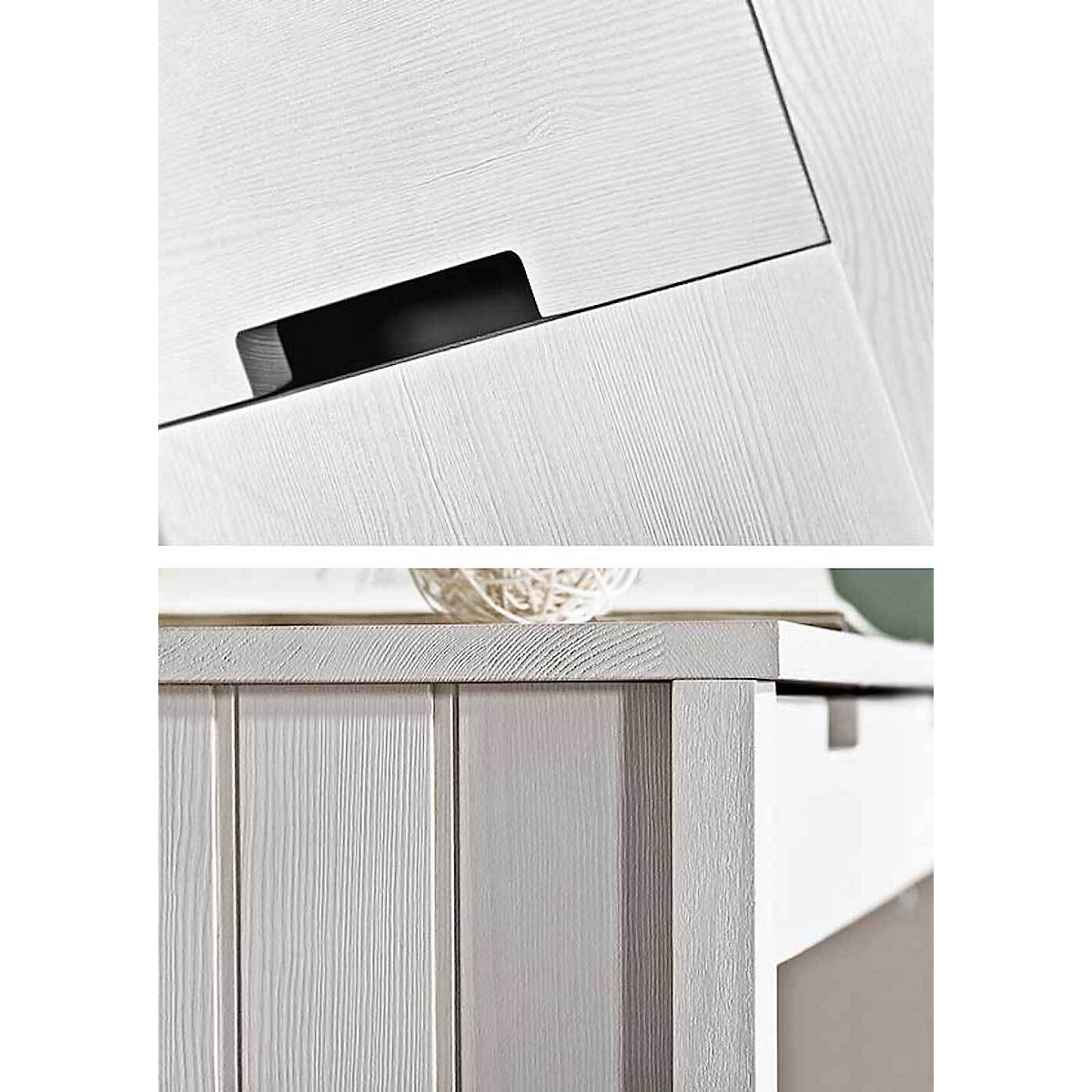 Schreibtisch Kinderschreibtisch Tomo 110x60x77cm Kiefer Massiv mit 2 Schubladen