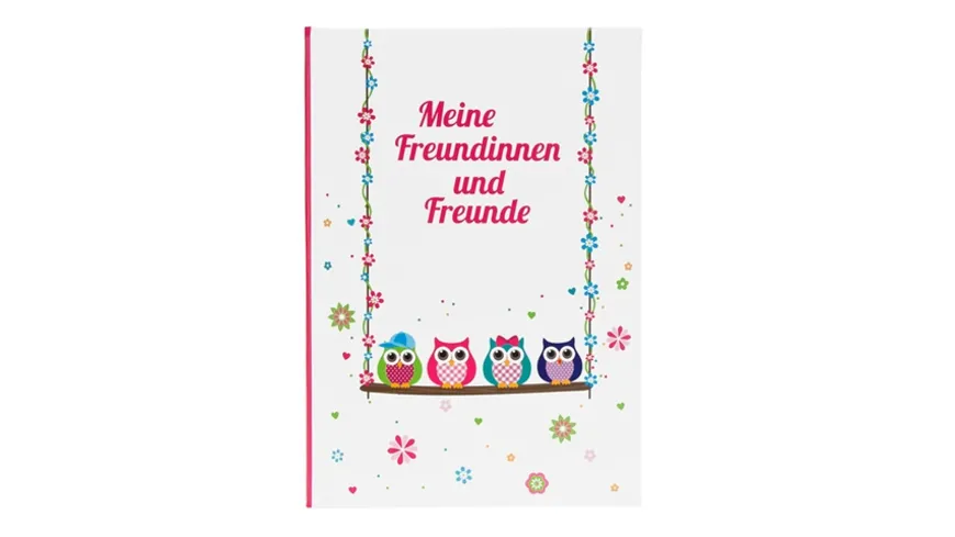 goldbuch Freundebuch Eule