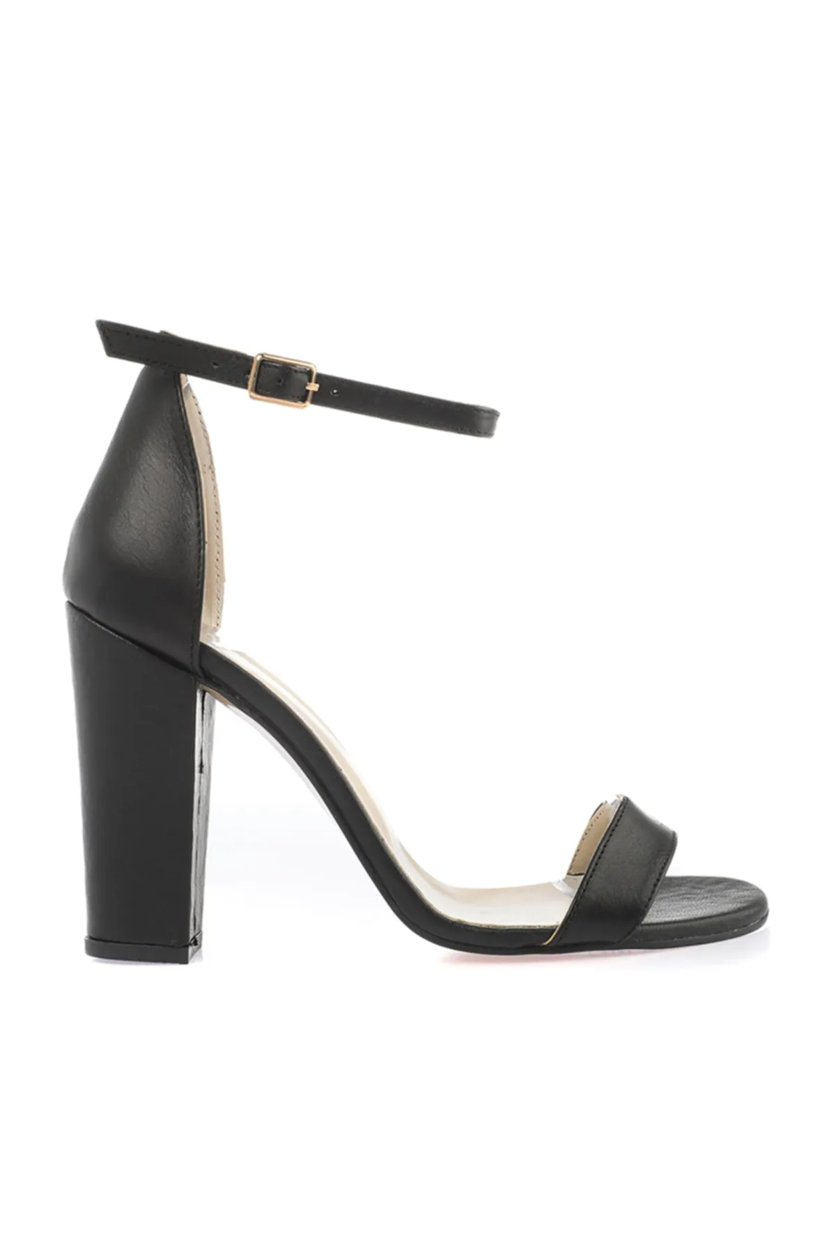 TRENDYOL SHOES  Schwarze klassische Damenschuhe mit Absatz TAKSS22TO0056