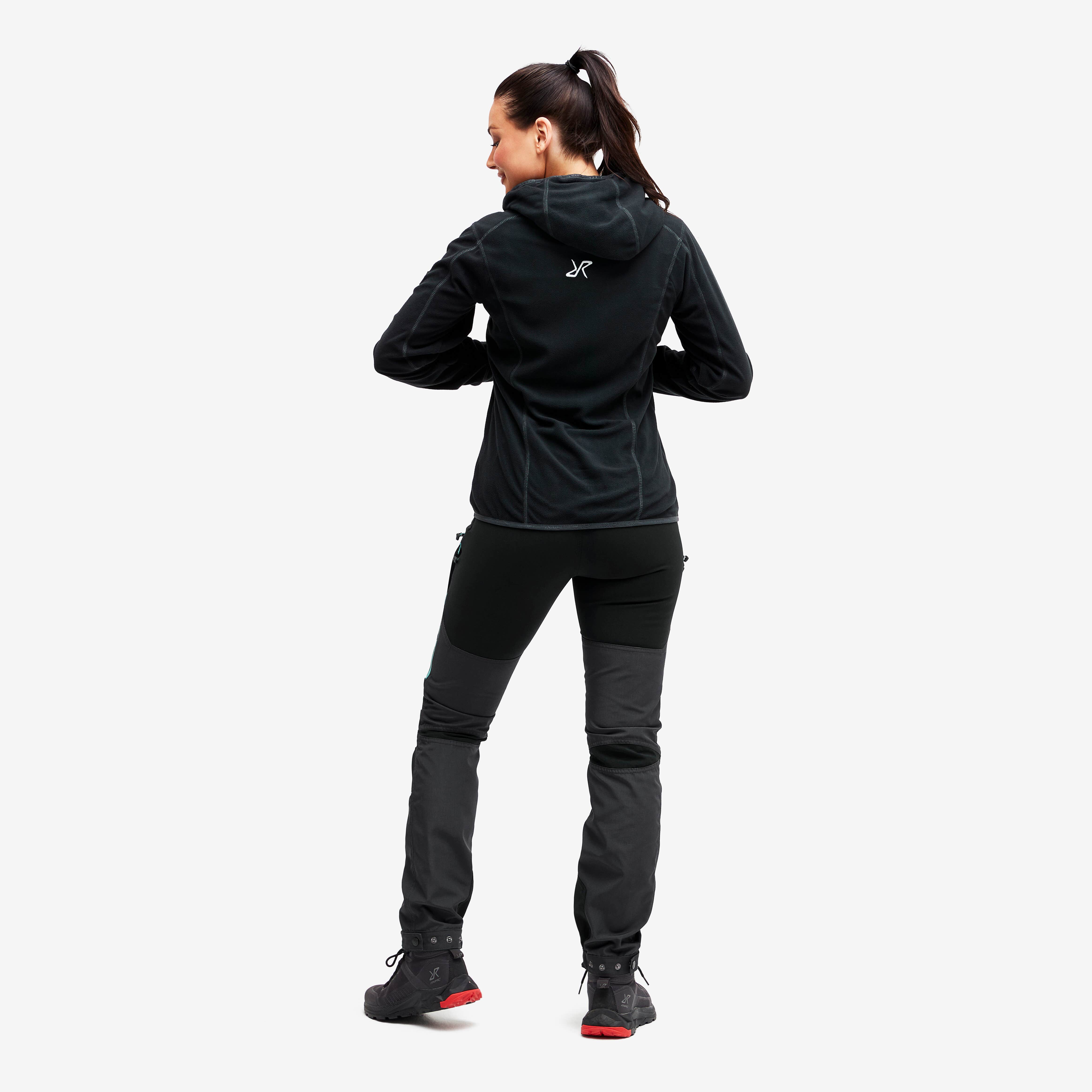 Trekker Hoodie Femme Black
