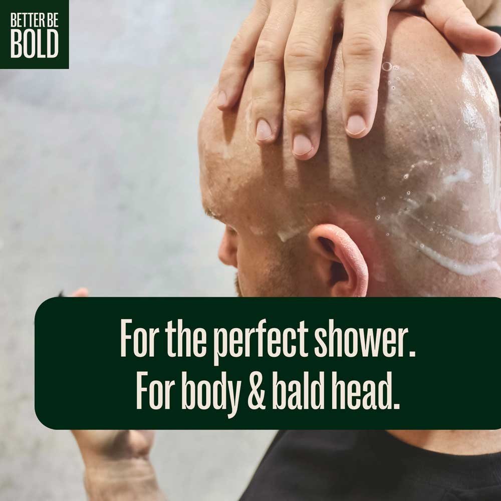 BETTER BE BOLD Solid Bald Head & Body Wash Bar Feste Glatzendusche