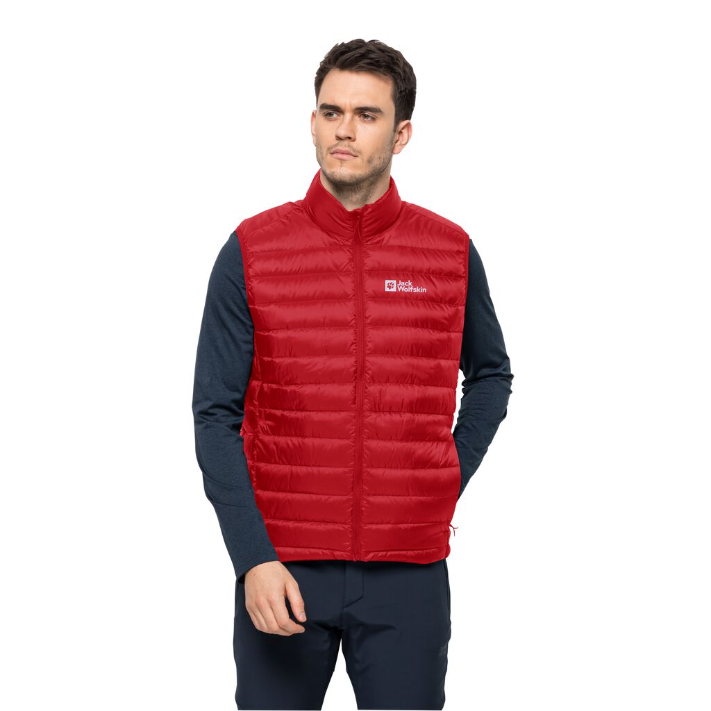 PACK & GO DOWN VEST M Daunenweste Herren