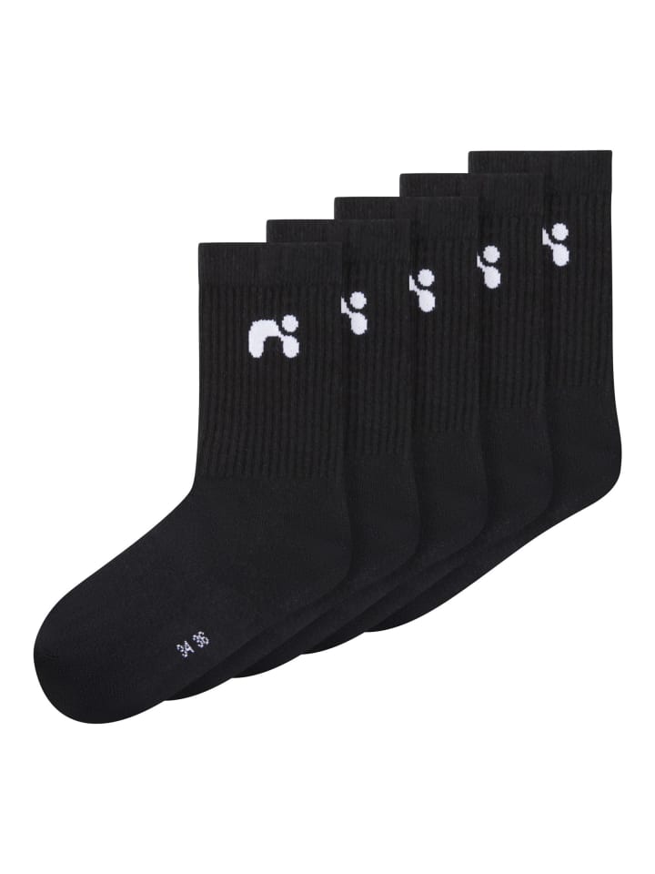 name it 5er Pack Socken NKNLARIS 5P SOCK in black günstig kaufen