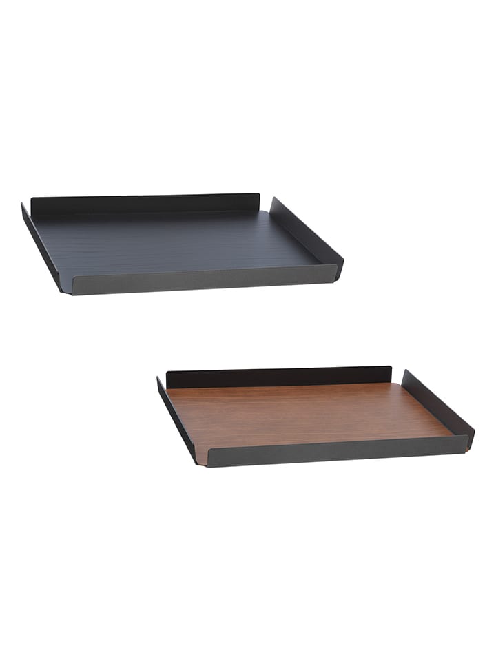 LIND DNA Tablett in Hellbraun/ Schwarz - (L)36 x (B)28 cm günstig kaufen onesize