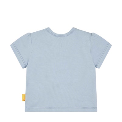 T-Shirt kurzarm, hellblau für Mädchen