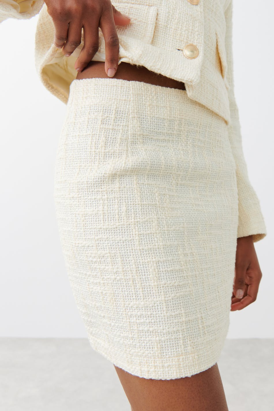 Tweed skirt